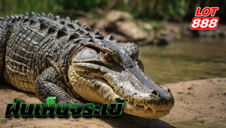 ฝันเห็นจระเข้